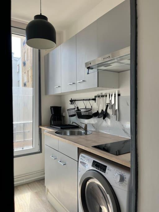 Joli Appart A 10 Minutes De Paris En Metro - Parking Offert Saint-Ouen  Esterno foto